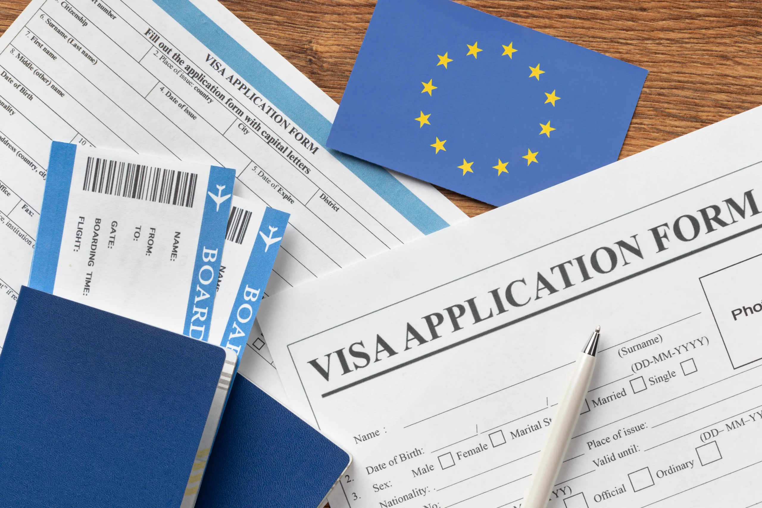 Schengen visa application form